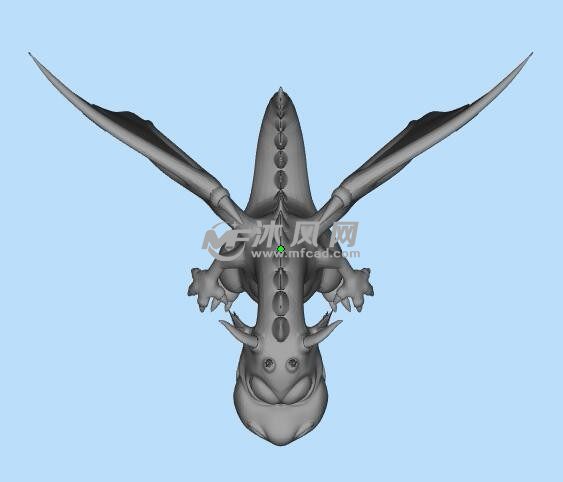 龙形宠物三维设计