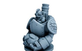 矮人工匠三维模型