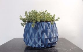 菠萝花盆模型