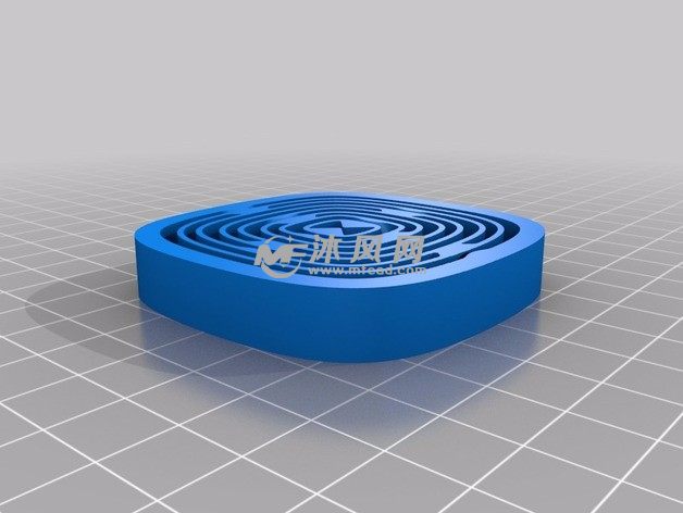 模型图-测试结构斜视图