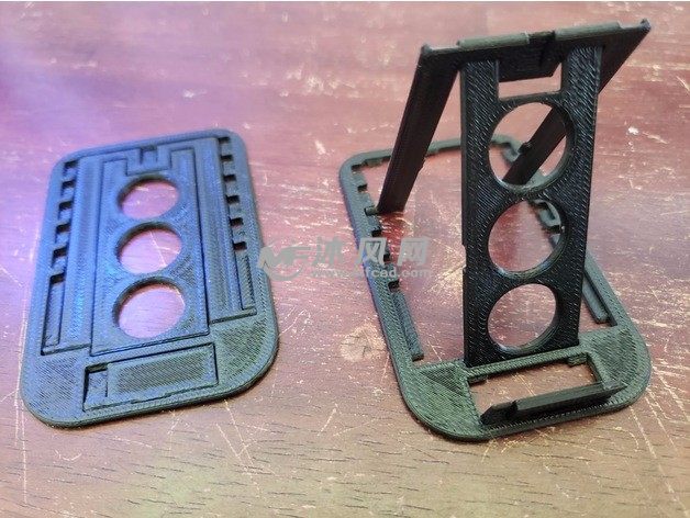 实物图-展开与折叠图