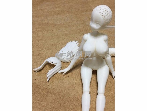 关节可动的少女组合图