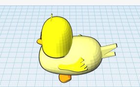 火火小黄鸭侧面