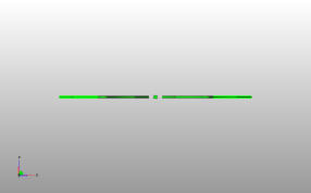 蜘蛛网耳坠侧视图