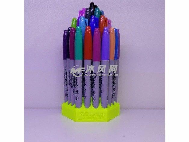 锥形笔筒实物图