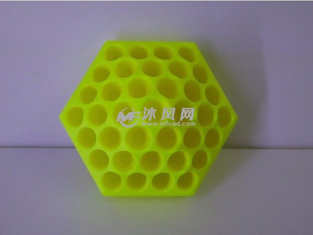 锥形笔筒俯视图