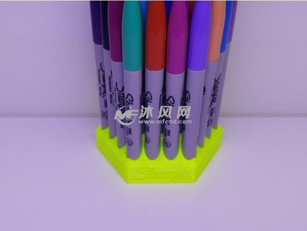 锥形笔筒实物图