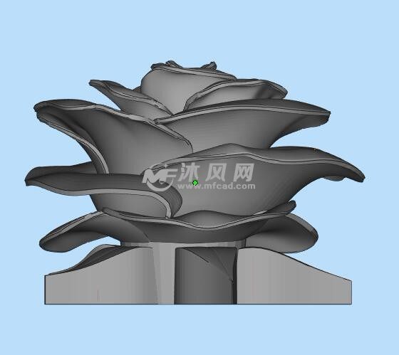 花瓣建模参考图