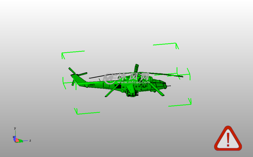 24A战斗机侧视图