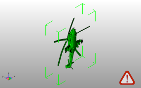 24A战斗机斜视图