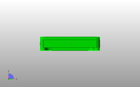 遥控器盒侧视图