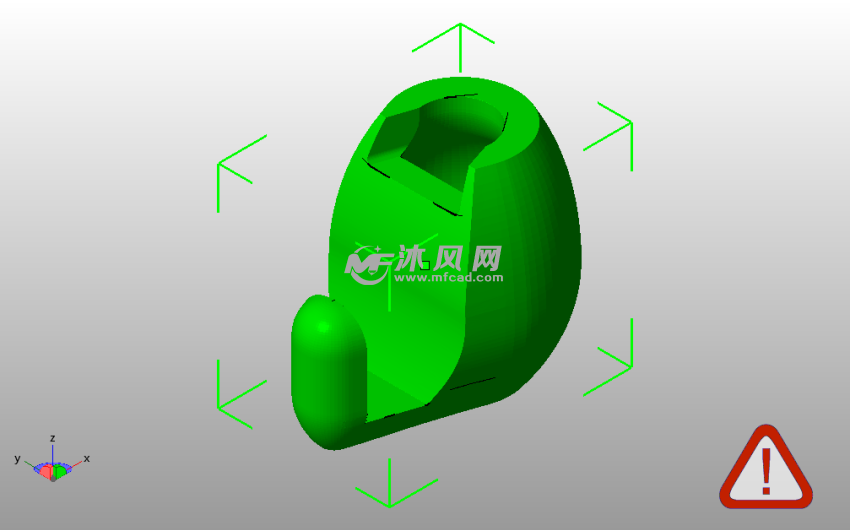 笔记本脚架斜视图