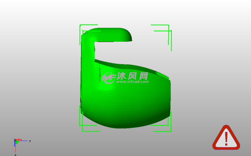 笔记本脚架主视图