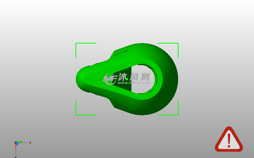 笔记本脚架俯视图