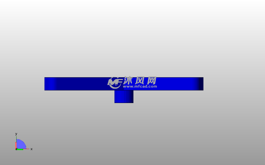 行星齿轮支架侧视图