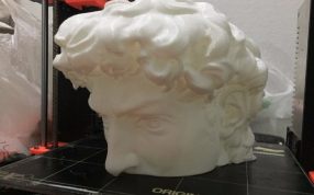 大卫雕像上侧头