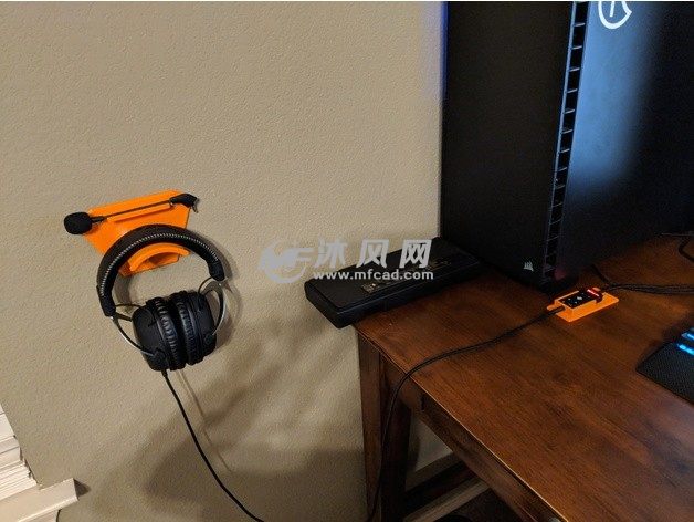 挂壁耳机架实物图