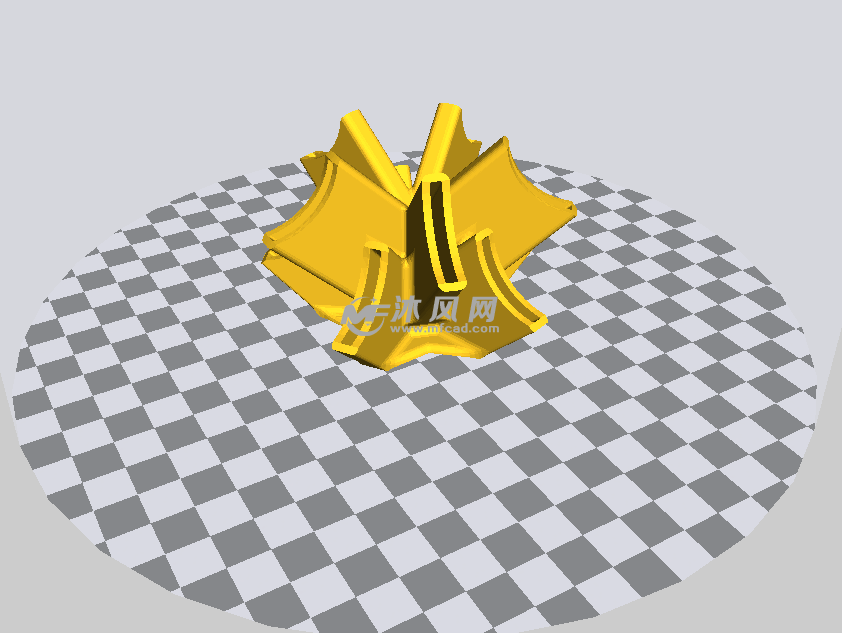 SD卡支架渲染图