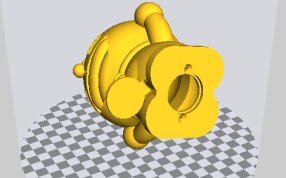 多啦A梦储钱罐stl模型