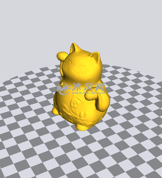 麦田招财猫整体结构