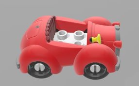 3d打印儿童玩具车