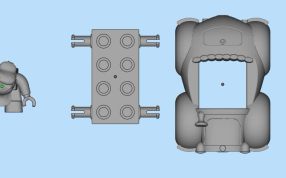 玩具车三维设计