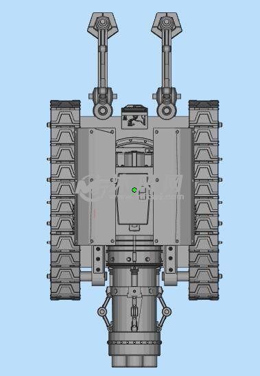 机械战车三维设计