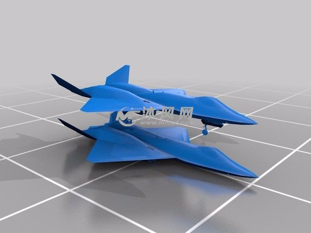 黑寡妇战斗机斜视图