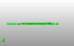小猫书签侧视图
