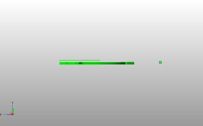 小鸟书签侧视图
