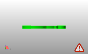 小牛钥匙链侧视图