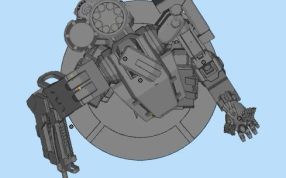 3d打印机器人模型