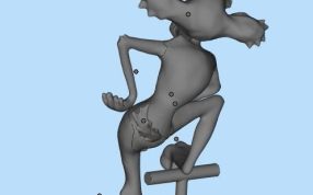 动漫角色三维设计