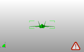 YF-17战斗机主视图