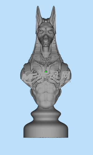 埃及人像三维模型