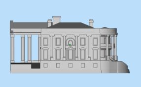 建筑模型三维设计