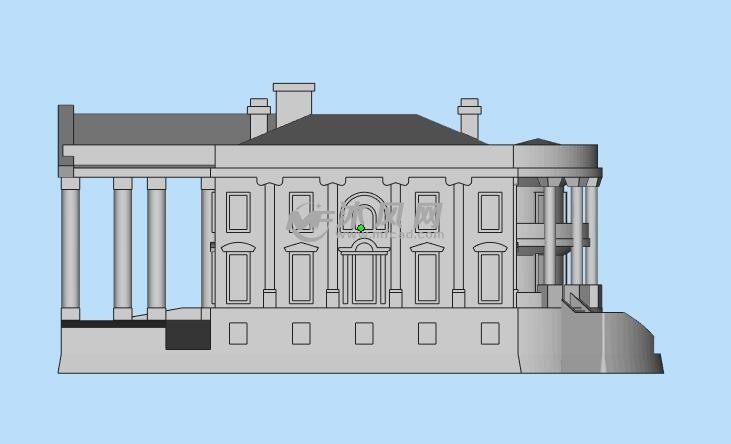 建筑模型三维设计