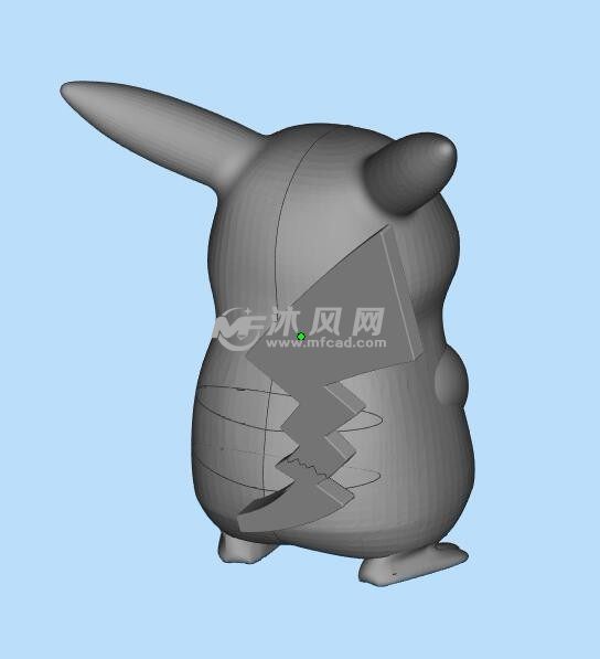 宠物小精灵3D打印模型