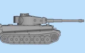 3d打印战车模型
