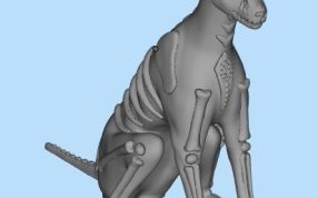 地狱恶犬三维模型