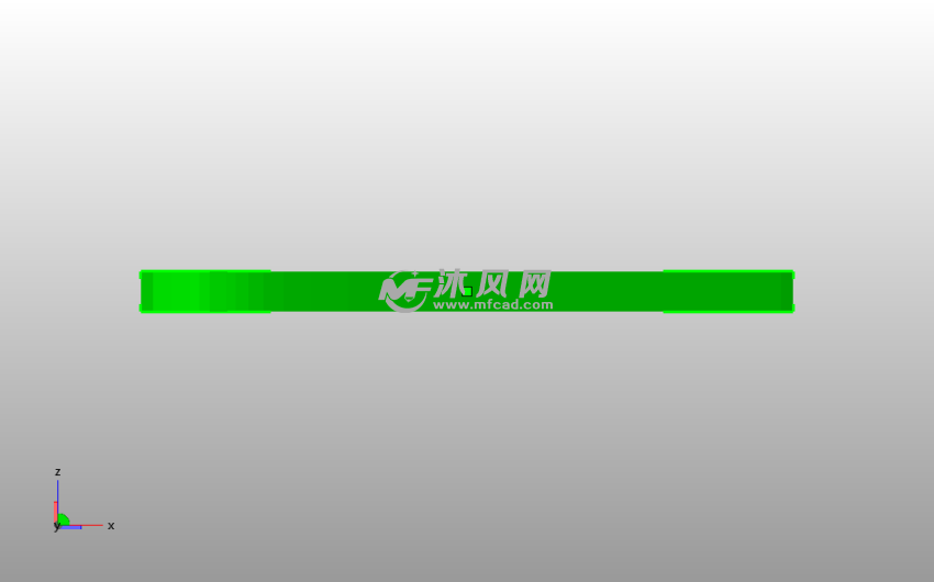 NIKE带文字LOGO侧视图