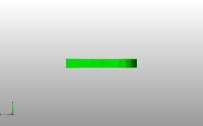 NIKE带文字LOGO侧视图