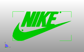 NIKE带文字LOGO主视图