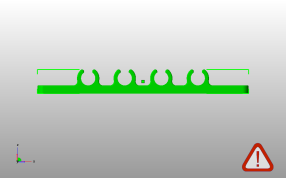 USB数据线架主视图