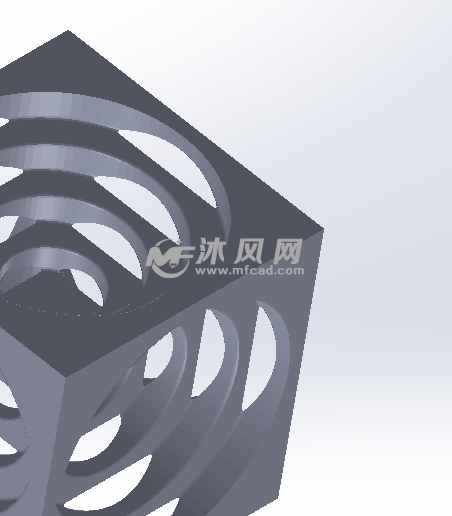 骰子切块局部放大图