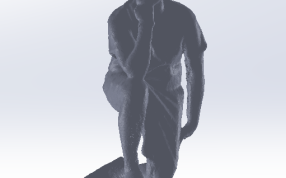 人物肖像主视图