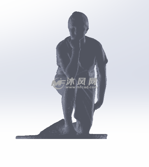 人物肖像主视图