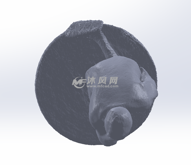 人物肖像俯视图