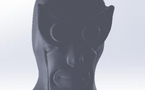面具人的头部模型