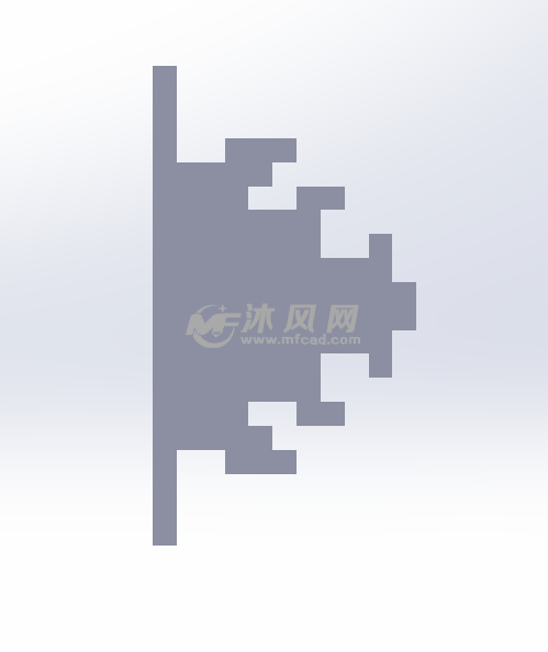 京东建筑左视图